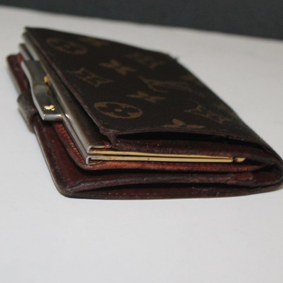 Authentic Louis Vuitton Kiss-lock French Compact Wallet Clutch - Picture 6 of 16